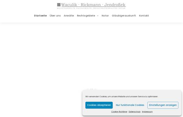 Vorschau von www.waculik.de, Rechtsanwälte in Jever