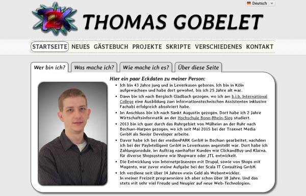 Vorschau von www.thomas-gobelet.de, Gobelet, Thomas