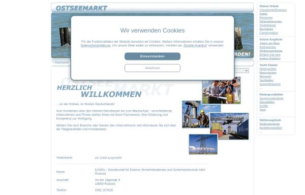 Vorschau von www.ostseemarkt.de, Ostseemarkt