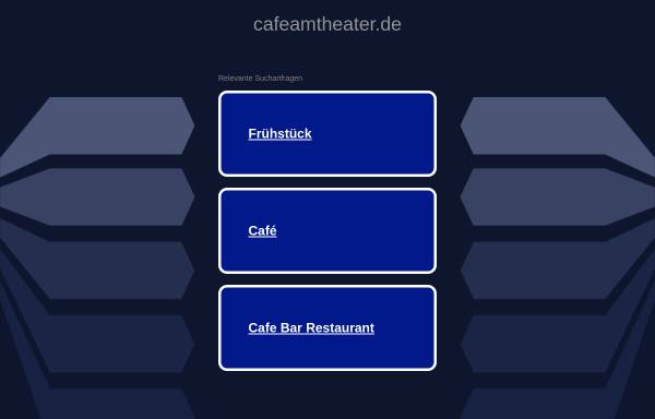 Vorschau von www.cafeamtheater.de, Café am Theater