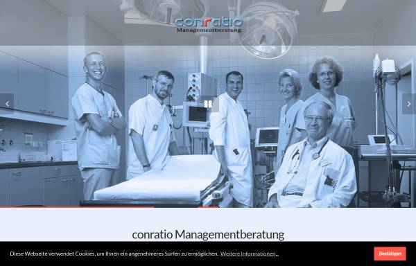 Vorschau von conratio.de, Conratio Managementberatung GmbH