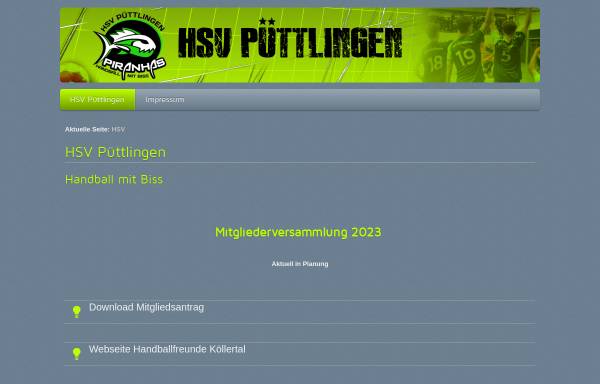 Vorschau von www.hsv-puettlingen.de, HSV Püttlingen