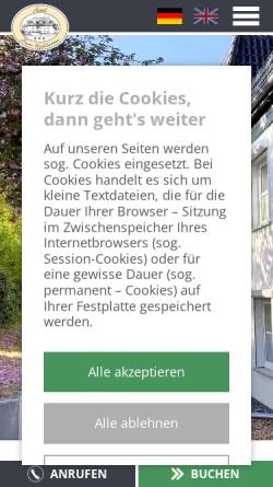 Vorschau der mobilen Webseite www.hotel-zum-kuhhirten.de, Hotel zum Kuhhirten