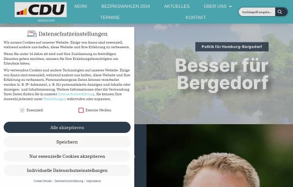 Vorschau von www.cdu-allermoehe-nettelnburg.de, CDU-Ortsverband Allermöhe-Nettelnburg