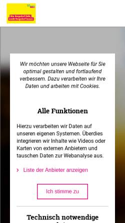 Vorschau der mobilen Webseite www.fdp-bergedorf.de, FDP Bergedorf