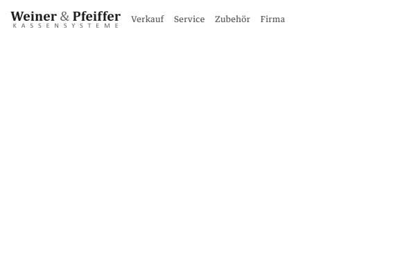 Vorschau von weinerpfeiffer.de, Weiner & Pfeiffer RVS GmbH