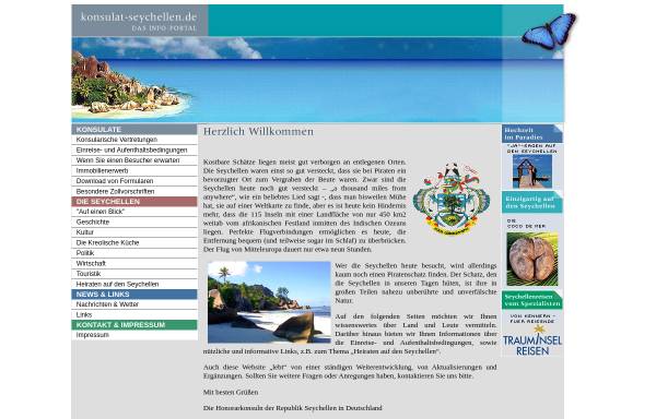 Vorschau von www.seyco.de, Konsulat Seychellen