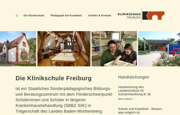 Vorschau von www.klinikschule-freiburg.de, Klinikschule Freiburg