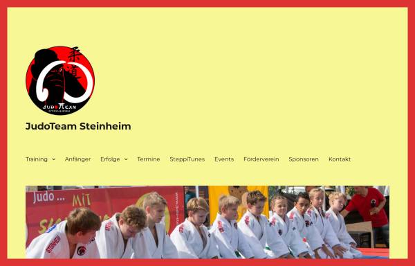Vorschau von www.judo-steinheim.de, TC Budo Center Steinheim