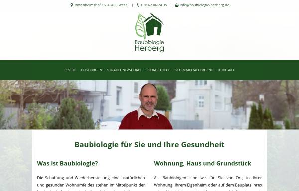 Vorschau von www.baubiologie-herberg.de, Baubiologie Herberg