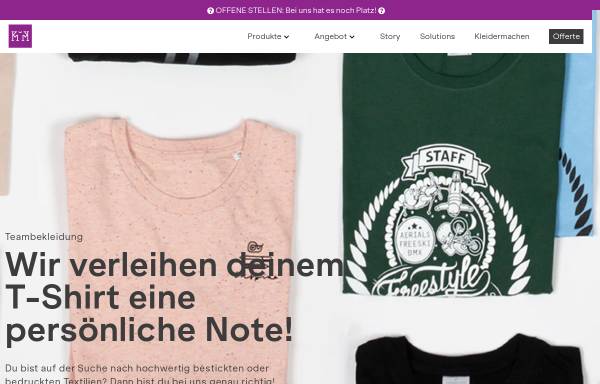 Vorschau von www.stickshirt.ch, Creatransfer GmbH