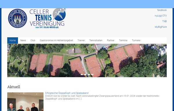 Vorschau von www.ctv-celle.de, Celler Tennisvereinigung v. 1911 