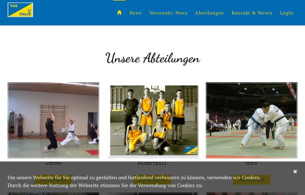 Vorschau von www.tus92.de, Turn- und Sportverein Celle von 1992 e. V.