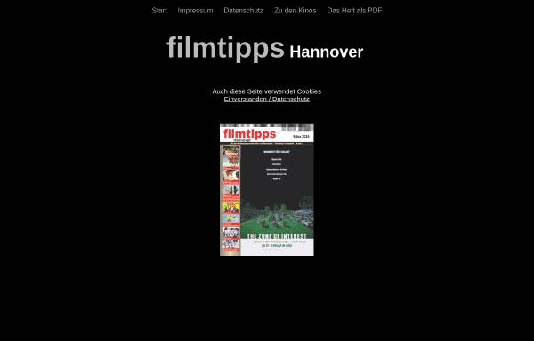 Vorschau von www.filmtipps-hannover.de, Filmtipps Hannover