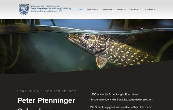 Vorschau von www.pfenninger.at, Peter Pfenninger Schenkung Liefering