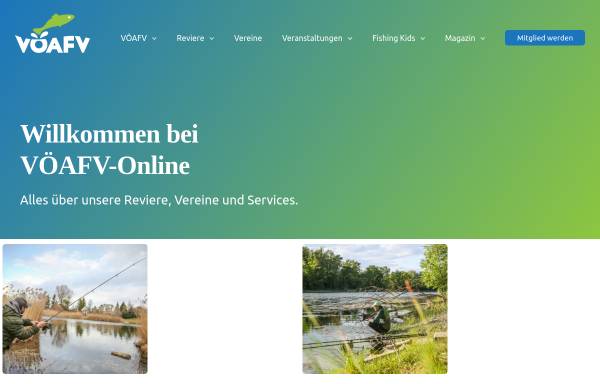 Vorschau von www.fischundwasser.at, Verband der österreichischen Arbeiter-Fischerei-Vereine