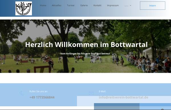 Vorschau von www.reitverein-bottwartal.de, Reit- und Fahrverein Bottwartal e.V.
