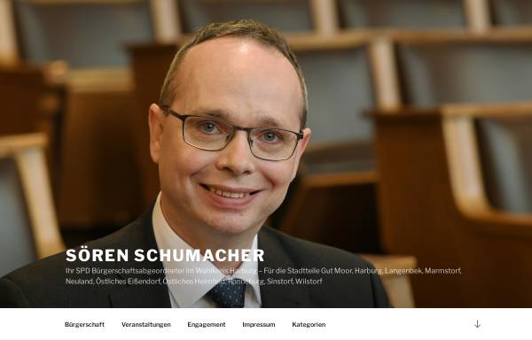 Vorschau von www.soeren-schumacher.de, Schumacher, Sören (MdHB)