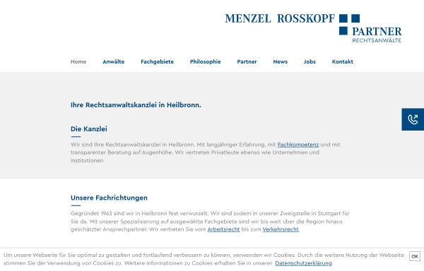 Menzel-Rosskopf-Heydel - Rechtsanwälte