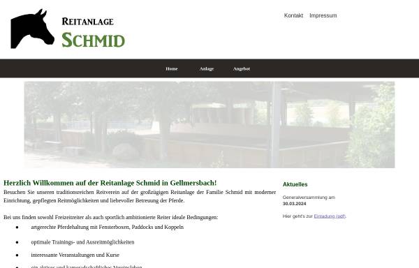 Vorschau von www.rv-gellmersbach.de, Reitverein Gellmersbach e.V.
