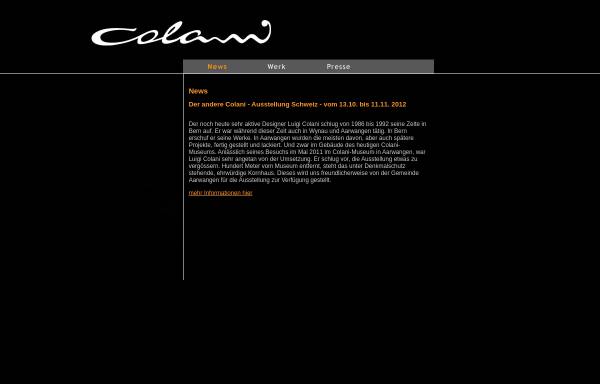 Vorschau von www.colani.de, Colani Design