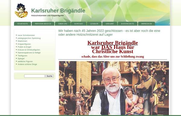 Vorschau von www.krippenfiguren.com, Karlsruher Brigändle