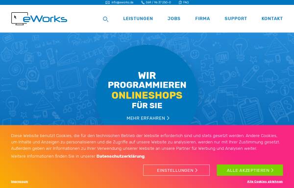 Software-Entwicklung von eWorks GmbH