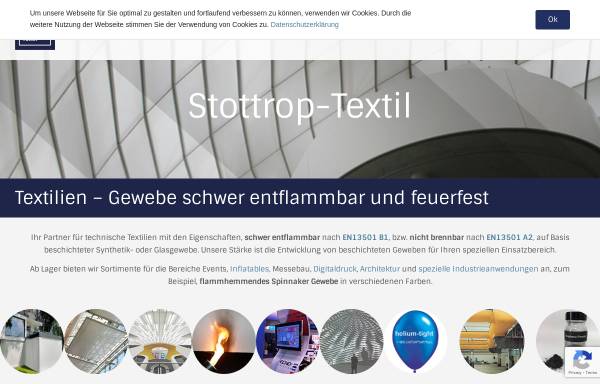 Vorschau von www.stottrop-textil.de, Stottrop-Textil GmbH & Co KG