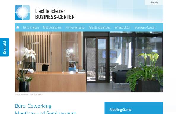 Vorschau von www.business.li, Liechtensteiner Business Center AG