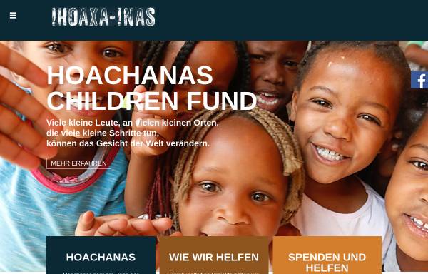Vorschau von www.hoachanas.de, Hoachanas Children Fund