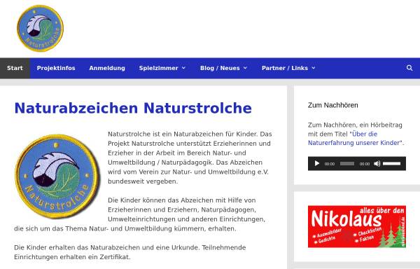 Vorschau von www.naturstrolche.de, Naturstrolche