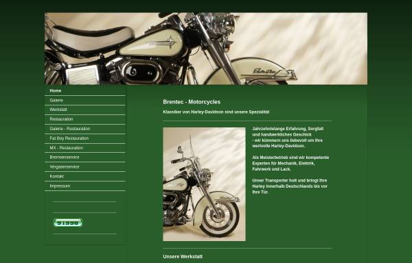 Vorschau von www.brentec.de, Brentec - Motorcycles