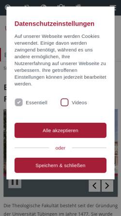 Evangelisch-theologische Fakultät Tübingen