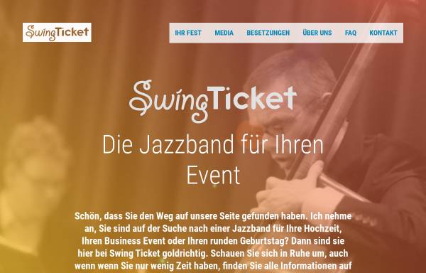 Vorschau von swing-ticket.de, Swing Ticket