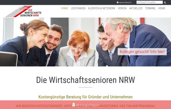 Vorschau von www.althilftjung-nrw.de, Alt hilft jung NRW e.V.