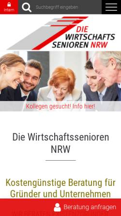 Vorschau der mobilen Webseite www.althilftjung-nrw.de, Alt hilft jung NRW e.V.