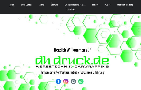 Vorschau von www.dhdruck.de, DH Druck Service