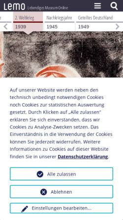 Vorschau der mobilen Webseite www.dhm.de, Der Fall Barbarossa