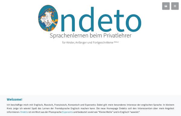 Vorschau von www.ondeto.de, Ondeto