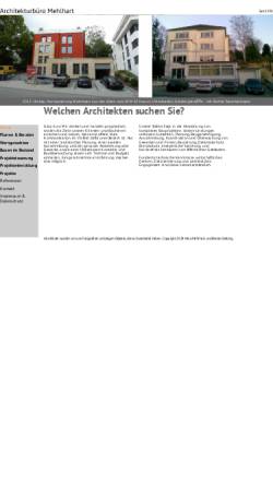Vorschau der mobilen Webseite www.mehlhart.com, Architekturbüro Mehlhart