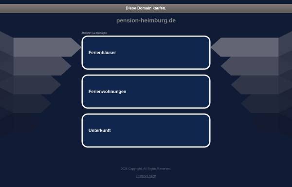 Vorschau von www.pension-heimburg.de, Pension Heimburg