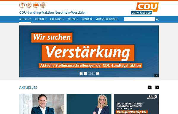 Vorschau von www.cdu-nrw-fraktion.de, CDU Landtagsfraktion NRW