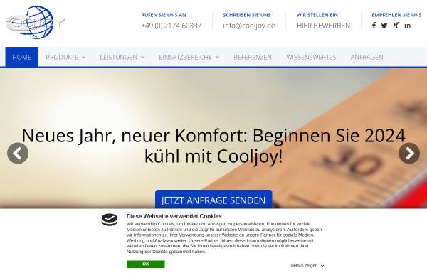 Vorschau von www.cooljoy.de, Cooljoy GmbH & Co. KG