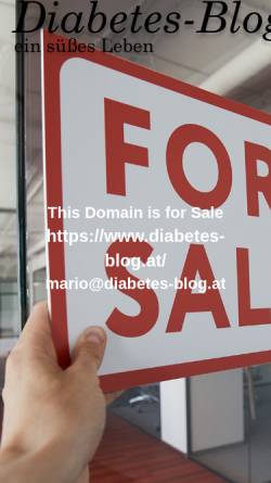 Vorschau der mobilen Webseite www.diabetes-blog.at, Diabetes-blog