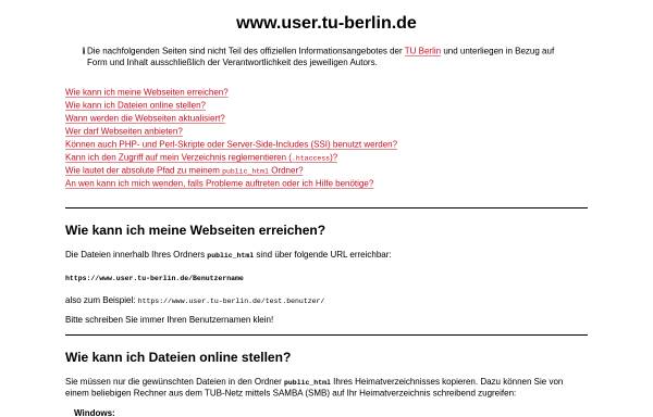 Vorschau von hoax-info.tubit.tu-berlin.de, TU-Berlin Hoax-Info Service - Dialer