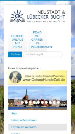 Vorschau der mobilen Webseite www.ontouris.de, O N Touris