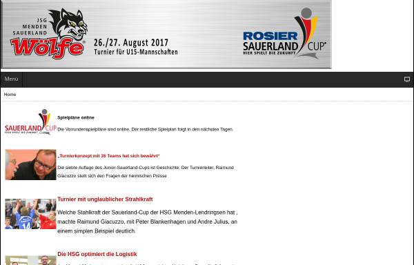 Vorschau von www.sauerlandcup.de, Sauerlandcup in Menden