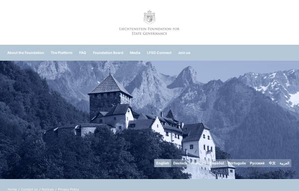 Liechtenstein Foundation For State Governance