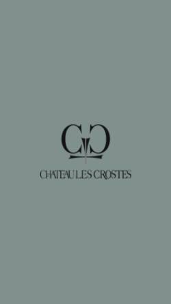 Vorschau der mobilen Webseite www.chateau-les-crostes.com, Château les Crostes