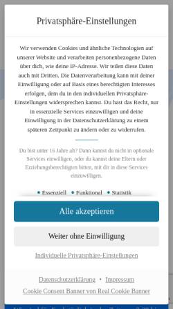 Vorschau der mobilen Webseite hoppetosse-bielefeld.de, Kita Hoppetosse e.V.